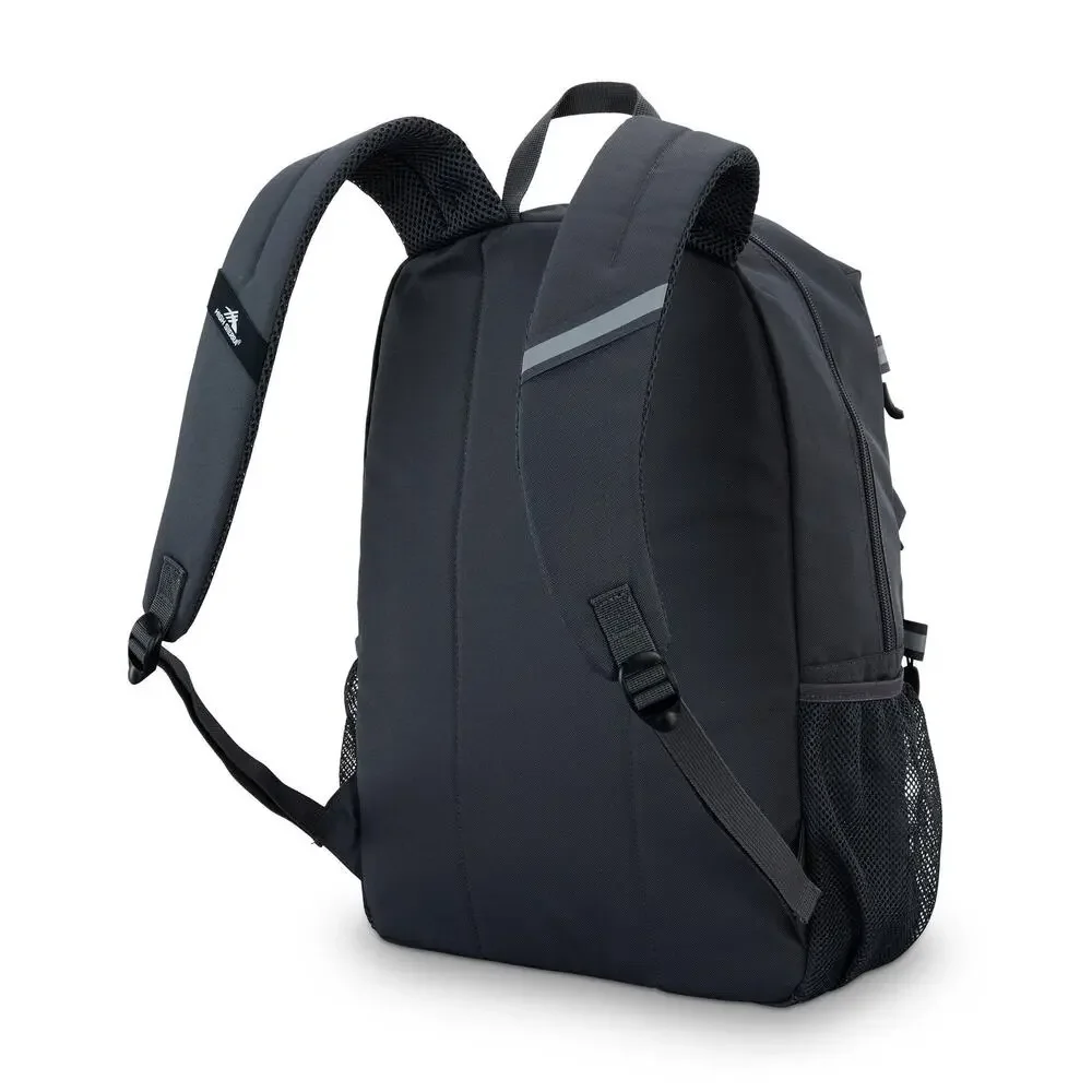 High Sierra Everclass Laptop Backpack 15L Fits 15.6 School Travel Work Bag Black